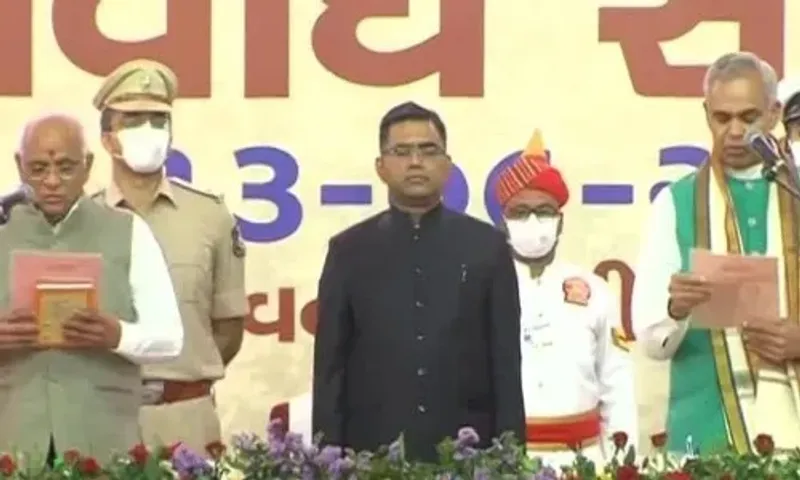Bhupendra Patel takes oath as 17th CM of Gujarat