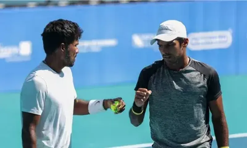 Indian pair Anirudh Chandrasekhar and N Vijay Sundar Prashanth to play against Taiwanese-Korean pair Y Hsu & Y Chung in doubles final of Bengaluru Open ATP challenger tournament
