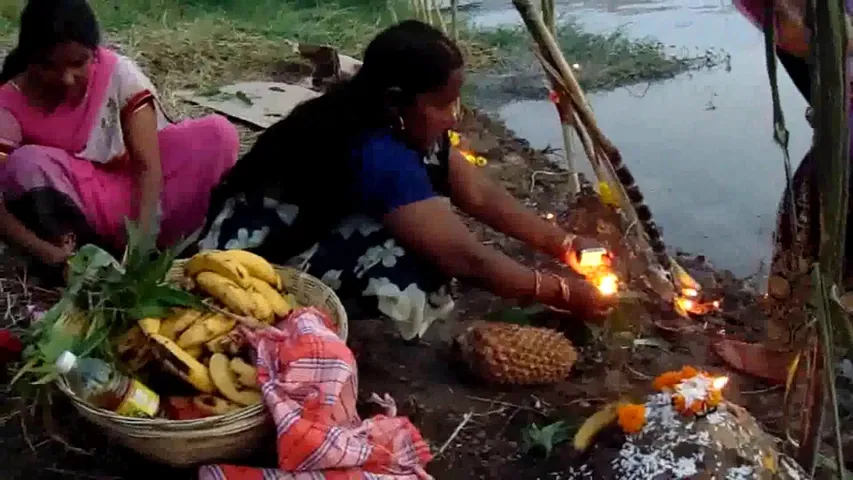 see how India celebrates chhath puja