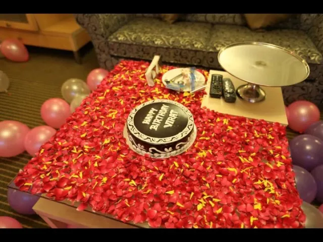 Exclusive :  Virat kohli celebrating his birthday with Anushka in Rajkot