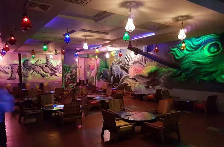 Neon paintings a popular trend in Vadodara, see pics