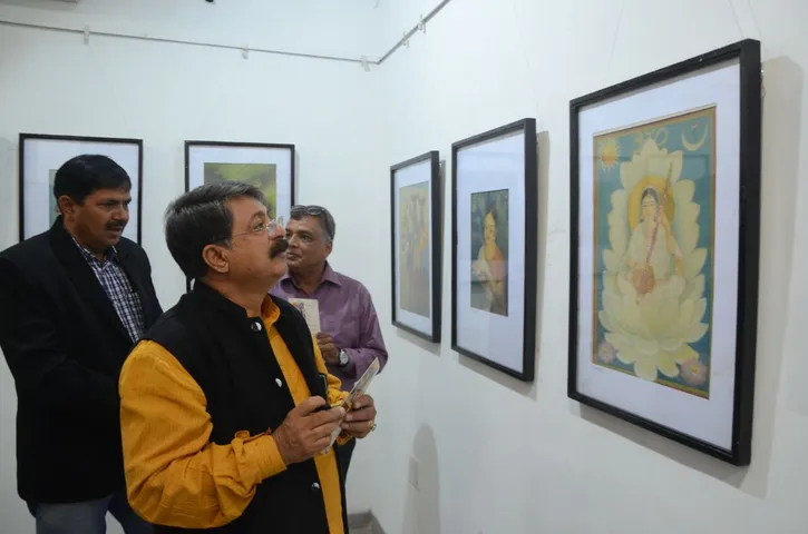 1st time Painting exhibition of Late Shri Somalal Shah in Vadodara