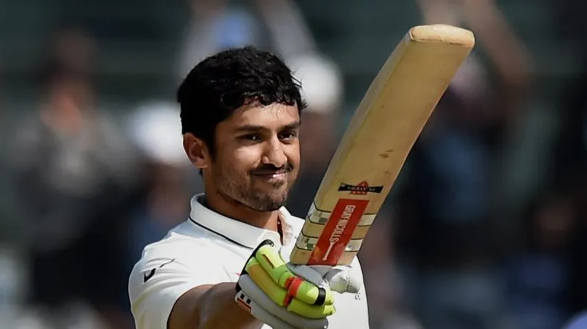 Karun Nair becomes second Indian to slam triple ton