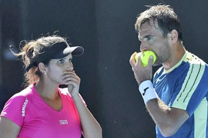 Sania beaten in Australian Open mixed doubles final