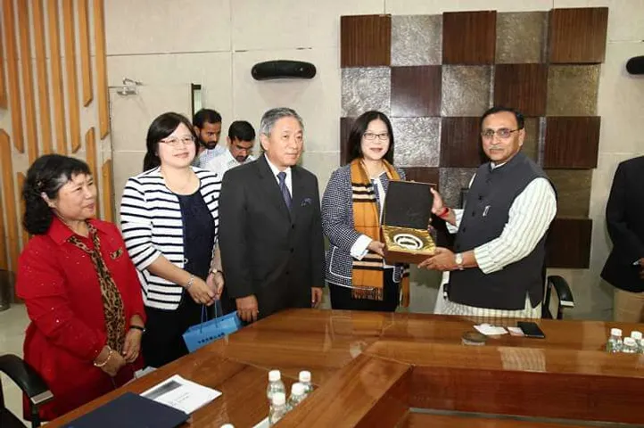 Members of Taipei Finance – Cultural Center pay courtesy visit to CM