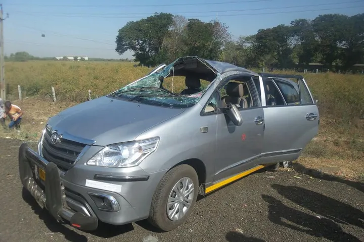 Two persons died in head on collision