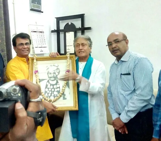 Ustad Azad Ali Khan visits MSU