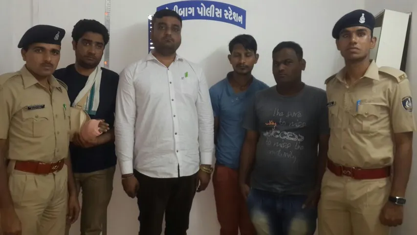Karelibaug police busted sex racket running in massage parlour