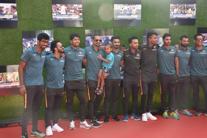 Indian Cricket Team attends the special screening of 'Sachin A Billion Dreams'