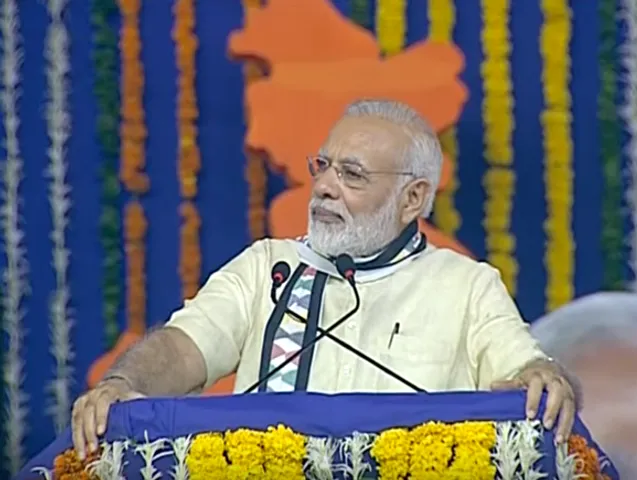 PM Modi at Samajik Adhikarita Shivir in Rajkot, Gujarat
