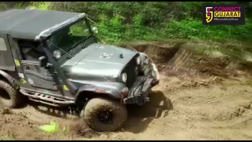Off road adventure run in Vadodara testing the skills of drivers