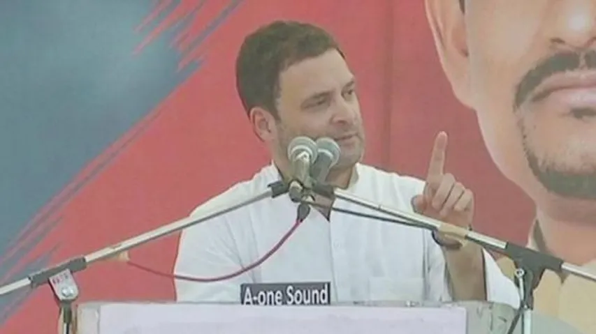 Rahul attack on Modi Sarkar along with Gujarat youth Patidar's