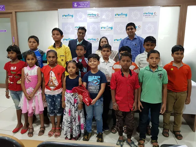 Blood cancer survivor children celebrate Children's Day in a unique way