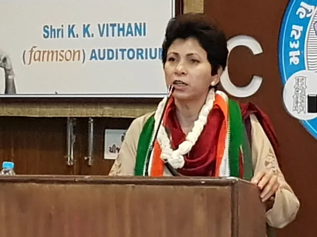 AICC women wing attack BJP on Gujarat model