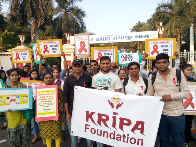 Kripa foundation celebrate World AIDS Day in Vadodara