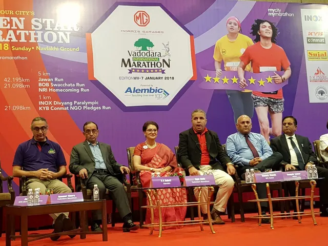 Vadodara city all set for Marathon Sunday on 7th January 2018