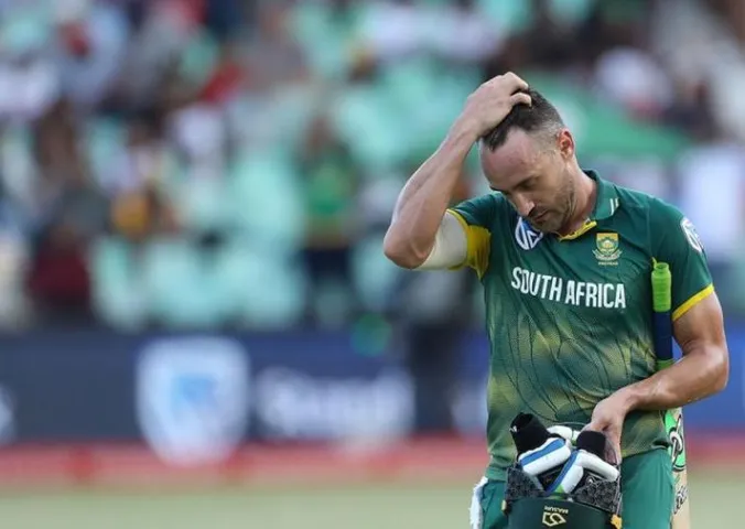 Big blow to South Africa, captain Faf du Plessis ruled out of ODIs and T20Is