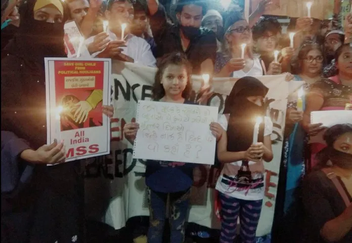 Citizens of Vadodara demand stricter punishment for the killers of Asifa