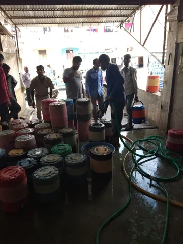 VMSS health department teams checking in water supply units