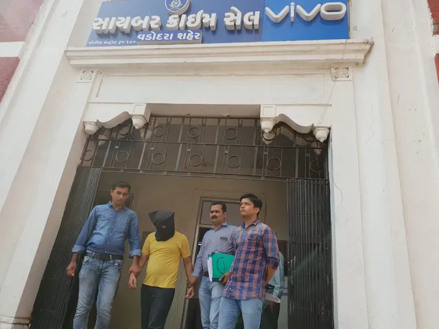 Cyber cell of Vadodara police arrested one for uploading a video to create tensions between the two communities