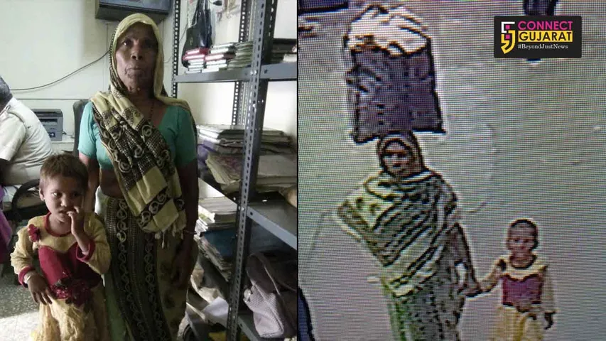 Dahod railway police solved the kidnapping case of three year old girl