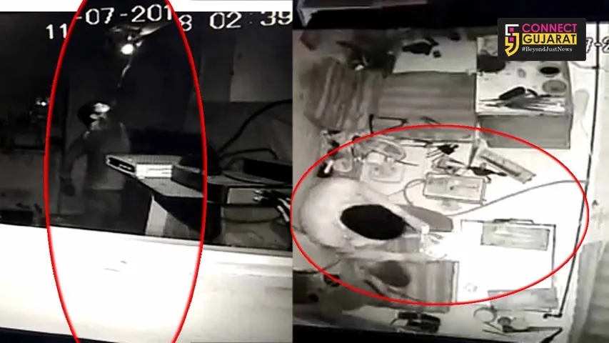 Four lakh worth items stolen from shops in Vadodara