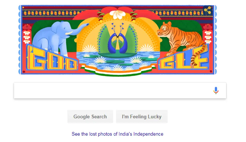Google celebrates India's Independence Day with special doodle