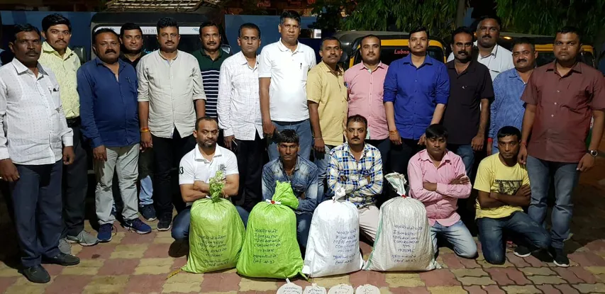 SOG Vadodara caught five with 21kg ganja