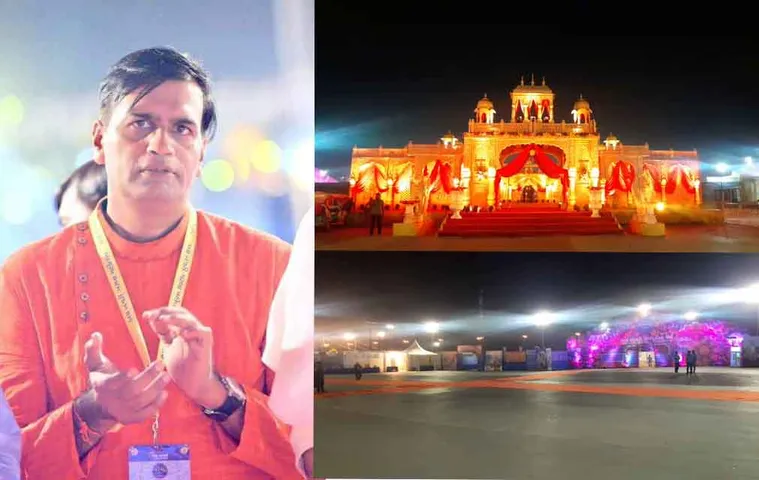 The lights were back after the assurance by the  organiser
