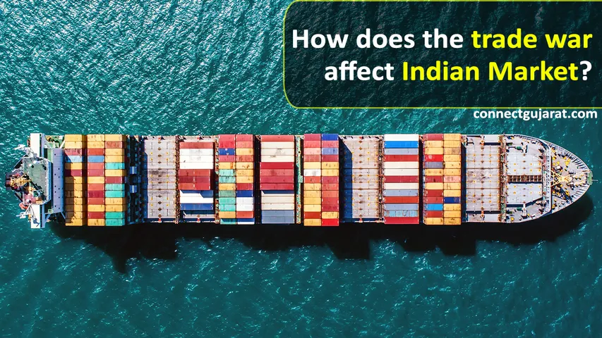 How does the trade war affect Indian Market?