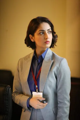First Look - Yami Gautam looks intense in the first look from URI as an Intelligence officer