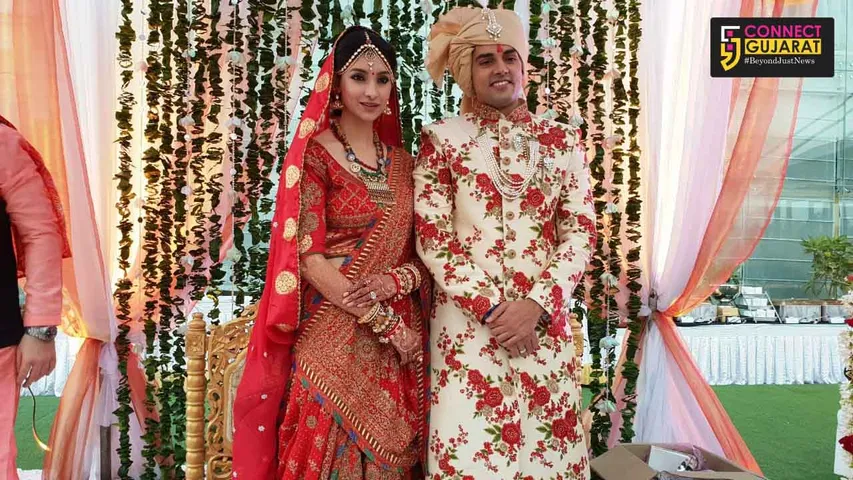 Vadodara girl and former Miss India Earth Tanvi Vyas tie the knot with actor Harsh Nagar