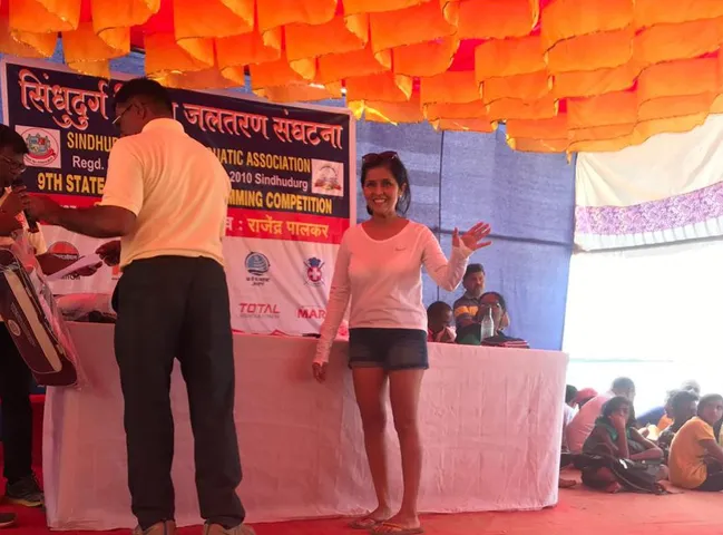 Dr. Preeti Kamat the Iron man from Vadodara proved her mettle inside the sea