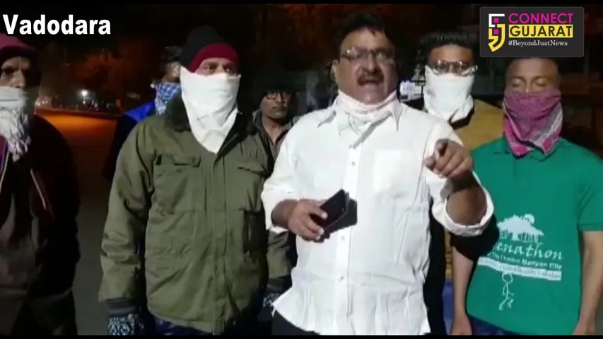 Residents of Vadodara complained of foul smelling gas