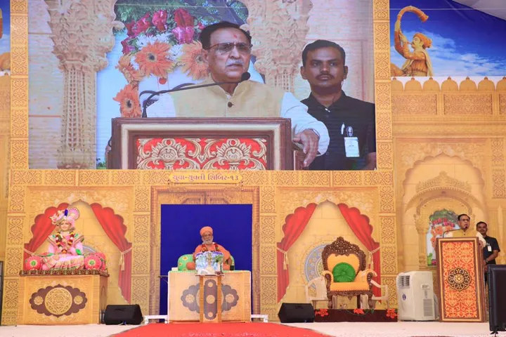 CM Vijay Rupani attacked Didi for losing her mental balance