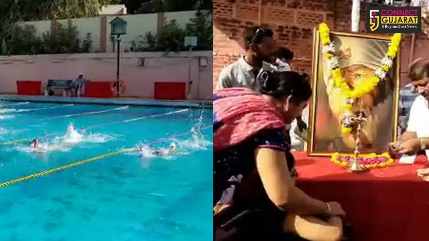 Swimming competition organised by Sainath Charitable Trust