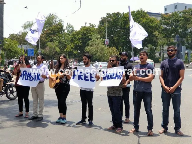 Chhatra Sansad launched unique campaign in Vadodara