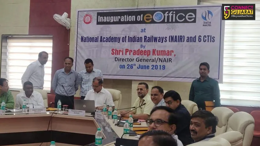 RailTel Implements E-Office At National Academy Of Indian Railways (NAIR) and at 6 Central Training Institutes (CTI)