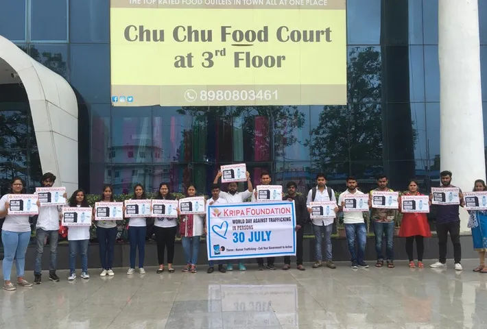 Kripa Foundation organized awareness program on “ World Day Against Human Trafficking” at Vadodara