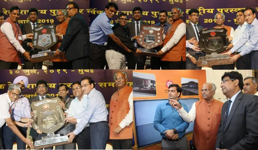 64th ANNUAL RAILWAY NATIONAL WEEK AWARDS HELD AT MUMBAI
