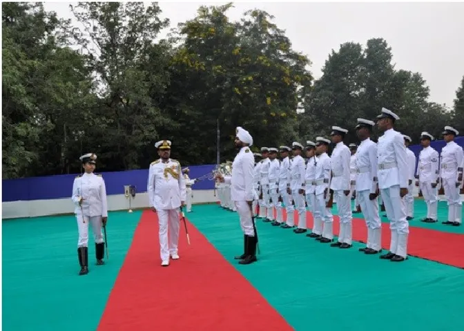 Coast Guard Commander Western Seaboard visits regional headquarter Gandhinagar