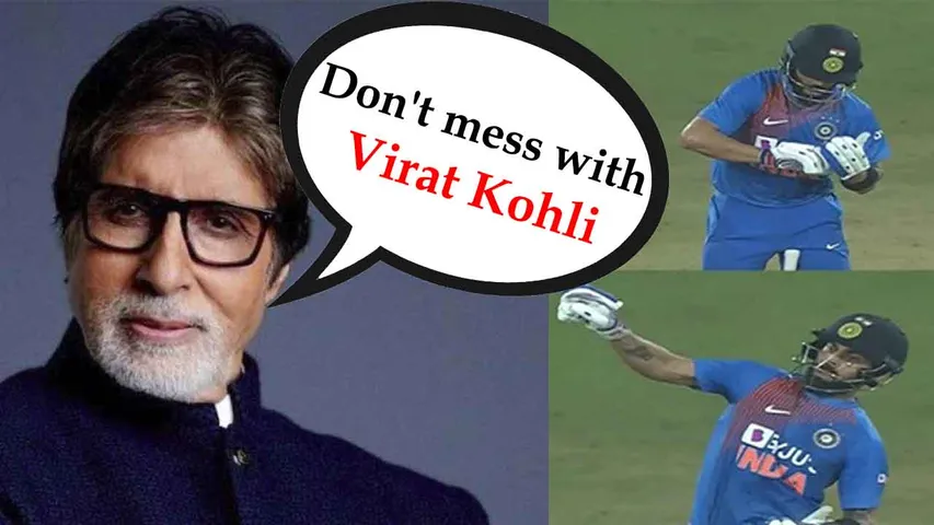 Amitabh Bachchan warns Don’t mess with Virat Kohli through his tweet