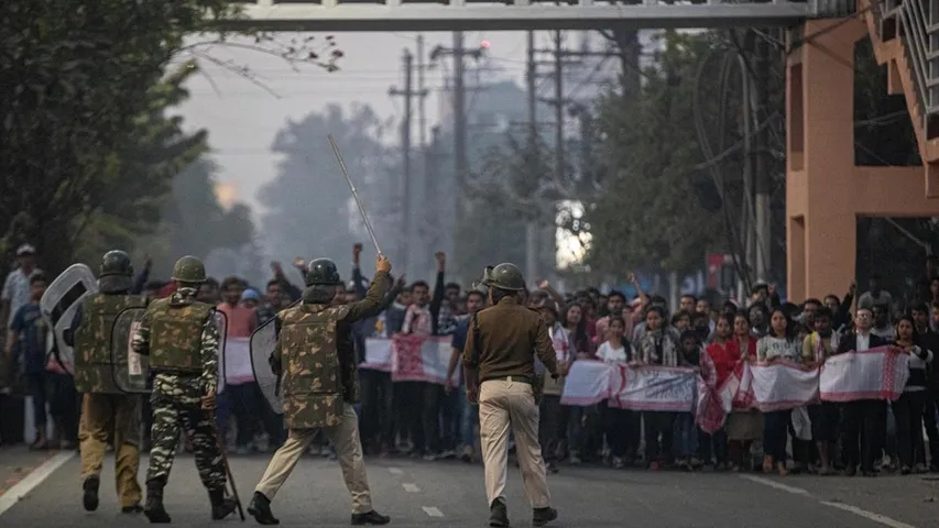 Two got killed in north-east firing as citizens protests against citizenship law