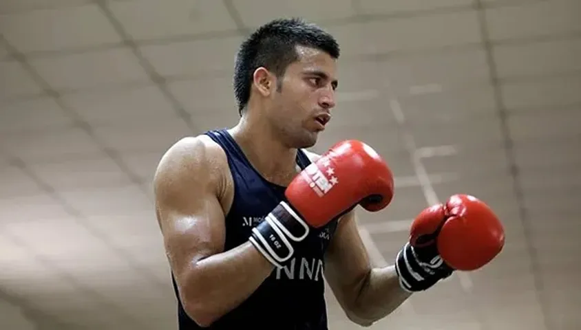 Boxer Sumit Sangwan gets one year suspension for dope test failure