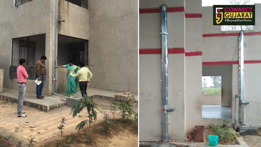 Rain Water Harvesting system implemented in Vadodara district schools