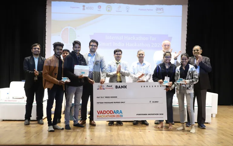 Parul University organised Vadodara Hackathon acts as an Idea Launchpad for over 600 students across the State