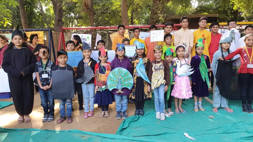 Prince Ashokraje Gaekwad School and Devyaniraje Gaekwad School celebrate Uttarayan festival