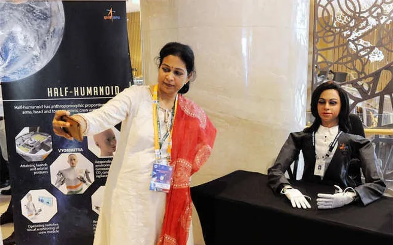 Meet ISRO’s half-humanoid robot ‘Vyom Mitra’, which will travel to space