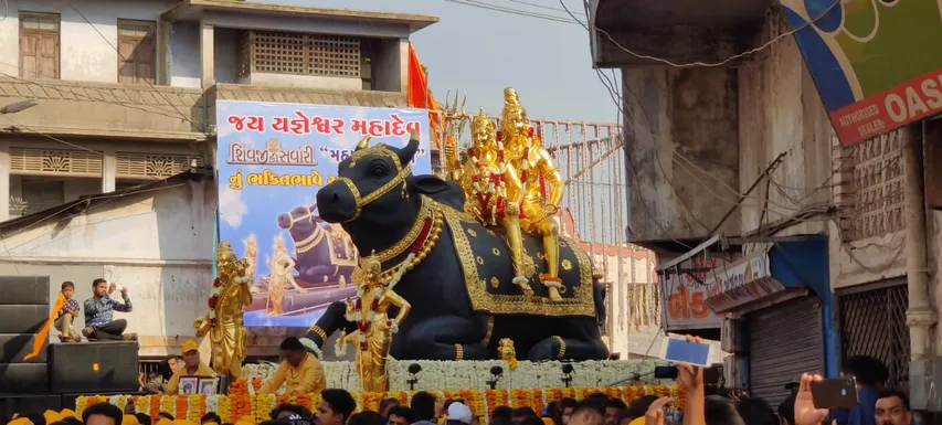Vadodara turned Shivmay as Shivji Ki Savari started in city