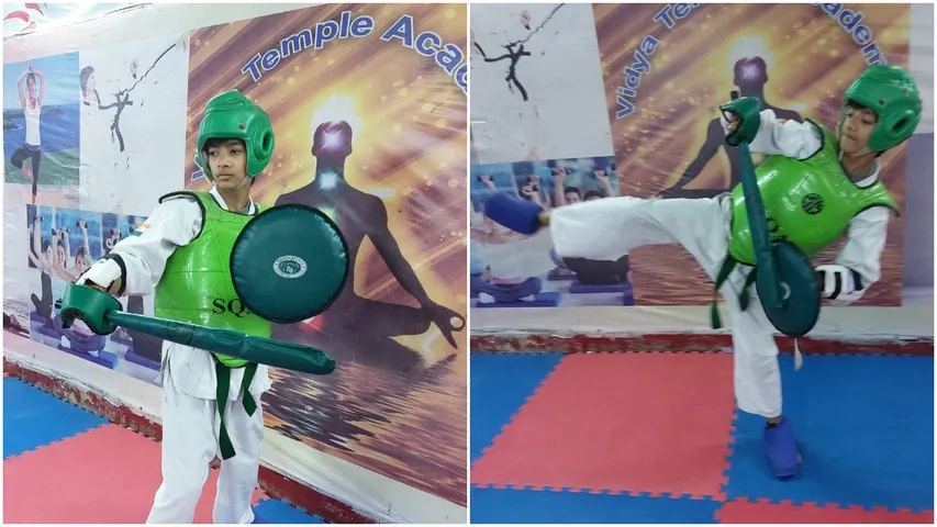 For the first time, a Martialartist from Delhi got a place in the squad Martial Arts Games